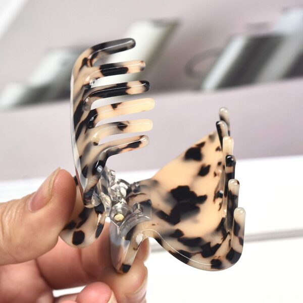 Leopard Print Medium Claw Clips (3 Pack)
